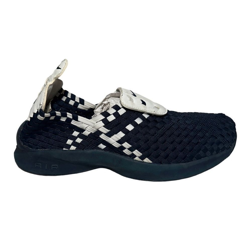 Men’s Nike woven athletic shoes size 9 blue/white